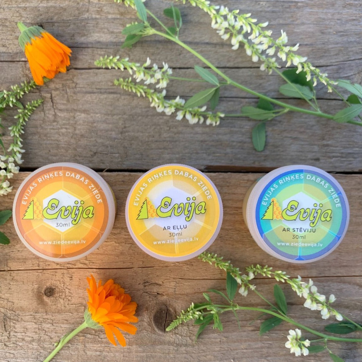 DĀVANU mini KOMPLEKTS “3 ZIEDES”